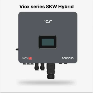 Anicsun Viox 8KW IP65 hybrid solar inverter