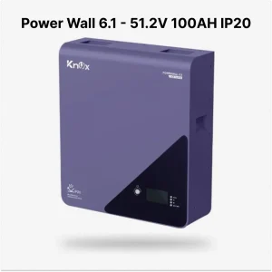 Knox Power Wall 6.1 – 51.2V 100AH IP20 Lithium Battery