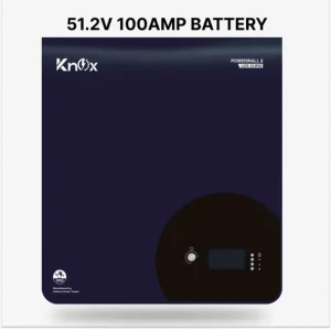 Knox Powerwall 7.1 – 51.2V 100Ah IP65 Lithium Battery